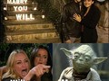 El maestro Yoda le ayudó a montar la declaración - para mas chistes: Click aqui
