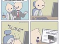 Así ponen los nombres a los monitores - para mas chistes: Click aqui