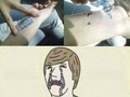 Cuando de pequeño te ponías un tatuaje mal - para mas chistes: Click aqui