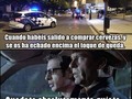 Justo a dos calles de llegar a casa… - para mas chistes: Click aqui