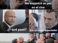 El Capitán América va al cine - para mas chistes: Click aqui