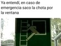 En caso de emergencia - para mas chistes: Click aqui