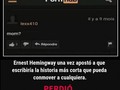 Una historia tan corta como triste - para mas chistes: Click aqui