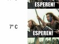 Cuando quiero poner la calefacción pero han subido la luz - para mas chistes: Click aqui