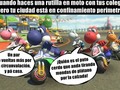 Algunos clubs de moteros ya lo llaman “vamos a hacer un Mario Kart” - para mas chistes: Click aqui