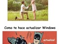 Diferentes maneras de notificar una actualización - para mas chistes: Click aqui