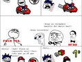 Esquivar un caparazón azul ya no es como antes… - para mas chistes: Click aqui