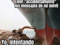 ¿A quien no le ha pasado? Bueno, a mí no, yo solo tengo mensajes del banco y del Carrefour. - para mas chistes: Click aqui
