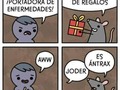 Enfermedades en forma de regalos - para mas chistes: Click aqui