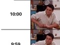 Tengo exactamente 9:59 para deshacerme de él - para mas chistes: Click aqui