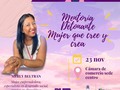Estaré compartiendo en @cam_cartagena #Rutadelamujer la charla “El poder de creer en ti” con mujeres emprendedoras, empoderadas, valientes y decididas a cumplir sus sueños e ideales más grandes.   Para emprender no hay una fórmula secreta cada emprended@r hace su mejor forma de cumplir sus sueños, yo estaré compartiendo cuál ha sido mi fórmula perfecta y éxito en este caminar.   Nunca dejes de soñar!!! #Emprendimiento #Cartagena #Sostenible #creatividad #Mujer #Sueños #TurismoCultural