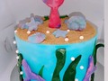 #cakesirena #cakemundomarino #tortasirena #sirena