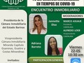 La Cámara Inmobiliaria del Estado Barinas (CAMINBARINAS) y La Cámara Inmobiliaria del Estado LARA (CAMINLARA) les invitan a una reunión de Zoom programada.  Tema: Cuéntanos tu experiencia inmobiliaria en Tiempo de COVID-19, Ponentes: Abg. Janette Díaz y Adriana Barreto Hora: 22 may 2020 10:30 AM Caracas  Unirse a la reunión Zoom   ID de reunión: 896 1810 5166 Contraseña: 633756 . . . #camarainmobiliariadevenezuela #barinas #lara #asesorinmobiliario #corredorinmobiliario #encuentroinmobiliario