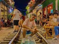 🚂 train street in Hanoi #Amazing #TrainStreet
