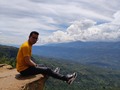 El famoso salto del mico. Barichara Santander
