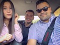 Con los primos que vinieron de visita. ✌🏻😉