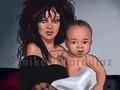 Si fine !!!! @badgalriri @asaprocky #fine #sofine #dope #momariri #mamariri #baby #portrait #celebs #fanart #rihanna #2023 #digitalart #febrero #mikericharddiaz