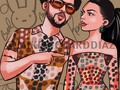 Ese totito es mío @badbunnypr @kendalljenner #kardashians #kendall #badbunny #jeanpaulgaultier #design #artsy #malta #sliema #pr #queer #she