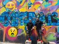 Arte y música, lo bonito que es ver el renacer de un lugar #comuna13 🎨🎤