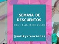 Para celebrar el día del niño les traemos una semana llena de descuentos en mercancía señalada.  En nuestras historias puedes ir viendo los accesorios disponibles o escríbenos al WhatsApp para que te enteres de todo.  04123549748  #diadelniño #descuentos #promociones #ofertas #milkycreaciones #milkylovers