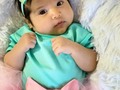 Mi nueva #milkylover cumpliendo dos meses 😍 y luciendo su bandanita de lazo clásico 💞  #buenosdias #bandanas #lazosparaelcabello #babymodel #babygirl #babyshower #instabows #instakids #mommy