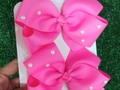 Éste modelo de lazos en par puedes pedirlo en el color de tu preferencia.  ✈️ Hacemos envios a todo el país  🛍️ Ventas al mayor y detal   #lazos #lazospares #niñas #fashionstyle #milkylover #barbiegirl #barbie #bowsbowsbows