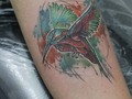 #tattoo #colortattoo #watercolor #watercolortattoo #colibri #colibritattoo #hummingbird #hummingbirdtattoo @lienzovivo #bogota #colombia #tattooshop #miloguecha