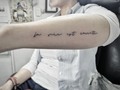 #lettering #letteringtattoo #tattoo @lienzovivo #tattooshop #bogota #colombia #miloguecha