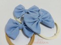 Sara 🎀  Ideales para usar desde los primeros meses de vida, fabricados en tela y cintas.  #minilazos #bandanas #headbands #hairbows #cintillos #madewithlove #puntofijo #venezuela