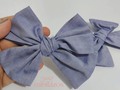 Un color que combina con todo 🤩🎀   No les parece?  #minilazos #hairbows #lazos #headbands #accesoriosparaniñas #lazosparaniñas #denim #madewithlove #hechoenvenezuela