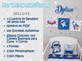 ⭐⭐Super promo Fin de Semana⭐ Kit Deko sueñitos 👉$129.000⭐⭐ Solo hoy 06 de mayo. Incluye: 💚Tres cuadros en retablo 30*30 💜Nombre en Mdf ♥️ Sábana para cuna o. Orral 💙 Tres fundas 💛 Cojín nombre bebé 🤎 Cojín figura.  No te quedes sin tu promo