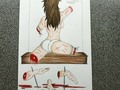 Ridículus... #tortura #draw #love #color #waifus #pain #mujer