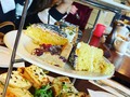 Afternoon tea ☕️ #afternoontea #birmingham #afternoonteabirmingham #tea #scones #mashrooms #uk #برمنجهام #برمنجهام_بريطانيا #برمنجهام_سيتي #برمنجهام🇬🇧 #englishtea