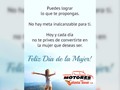 No hay nadie que tenga más poder sobre ti que tu misma; tienes el coraje para perseguir tus metas y te llenas de Fe y esperanza ante las dificultades.  Aunque todos los días sea el Día de la Mujer hoy es un día especial para celebrarlo…  ¡Feliz Día de la Mujer! . #motorescoloniatovar #clasicoscoloniatovar #diainternacionaldelamujer #diadelamujer #mujer #luchadora #emprendedora #guerrera #capaz #increible