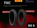 Cauchos Pneus (pirelli) 21 y 18 para enduro fecha 2022 📱inf: 04124391516