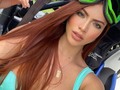 Iba a decir algo de los lentes 🥽, pero sera cuando deje de mirarme asi 🫣❤️‍🔥💘🫦 #motoventasmx #motogirl #utvracing #foxracing
