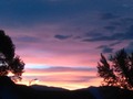 Last night's sunset