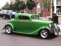 Green deuce coupe Hot August Nights Carson Valley Poker Run #han2015