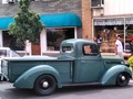 Green Ford V8 pickup Hot August Nights  Carson Valley Poker Run #han2015