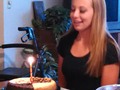 My Littlest Monkey blowing out her birthday candle. She asked for the cheesecake sampler...never enough types of cheesecake!  Happy birthday CarliQ (-;
