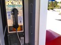 Not yet extinct... #payphone ...picked up receiver and there was a dial tone. Local calls 50¢ long distance $1 at 25¢/minute 4 minutes minimum.