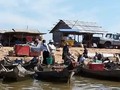 Scenes from Chong Kneas - floating city on Tonle Sap Cambodia