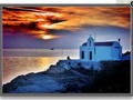 Solitary Sunset - Mykonos Greece