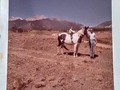 Some things my father loved to do and shared with me as a child. Fishing was one of those activities, but we didn't fish off a pier or from a boat, he taught me to flyfish so we didn't fish shoulder to shoulder for an easy pic, we scrambled and waded up and down canyons catching cutthroat trout. Here are pics of two other activities we shared - my father was an avid horseman and here I'm being introduced to my new horse. My dad and I didn't play catch or toss a football around the yard much...but we sure did fish and ski a lot!!! Happy Father's Day Dad!!! #FathersDay