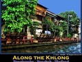 along Banglamphu Khlong, one of the canals that gave Bangkok it's nickname of "Venice of East"