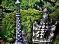 Ice Cream Castles - Gaudi's little castles in Parc Güell - Barcelona Spain