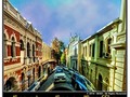 Freaky Freo Traffic compresses panorama photo