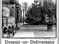 Despair -or- Deliverance: Passed out in the pocket park in Capitol Hill - East Colfax Avenue - Denver Colorado