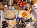 Tonight's Dinner:  You guessed it - Another Soup!  Tonight it's Thai Seafood Soup!!! 😋  Tonight I'm preparing dinner - the soup - in my InstantPot-Mini (the small 3qt/lt model) Be sure to jump down to the pics for more details! #TonightsDinner #Seafood #Soup #Shrimp #Clams #Mussels #Scallops #Thai with Chili Garlic Sesame Oil, #lemongrass, coriander, cilantro, and #lime juice