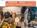 This week's Food Co-oP Delivery: Oh my, this was the "monthly" co-op drop-off, typically large with meat, fish, and produce.  And it was H . U . G . E !!! Produce was a little lighter than usual, lacking the normal leafy green things, but plenty of other crops!  Entrées were plentiful - lg 2lb Porterhouse steak that I trimmed into a filet and NY Strip (the Strip will make at least 2 dinners!), thin sliced boneless porkchops (or just sliced pork loin) good for stir-fry, chicken fried steak, or seasoned and slow cooked to be either BBQ pork or Mexican pulled pork. Bratwurst, Jimmy Dean brekkie sausage, and a pound of Wagyu Beef patties.  Mahi Mahi fillets and some fake crab (might make some California Rolls, or add to some shrimp and scallops to make a seafood salad). Eggs (which cost as much as Filet Mignon!) a couple brekkie sandwiches, and a Key Lime Pie rounds out this Food Co-op delivery! Watch this space for #TonightsDinner episodes to see how I prepare this bounty!  😋 Buon Appetito! 😋   #FoodCooP #Food #CooP #HomeDelivery #groceries #TonightsDinner